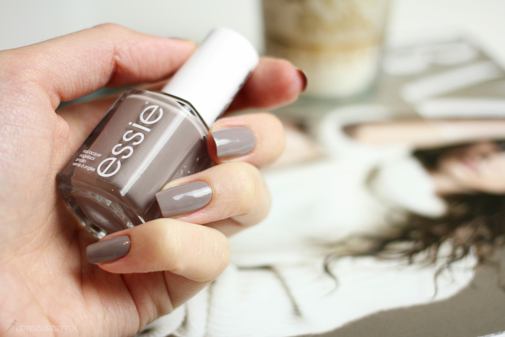 manicure, essie, miss fancy pants, taupe, grau, swatch, farbe, nagellack