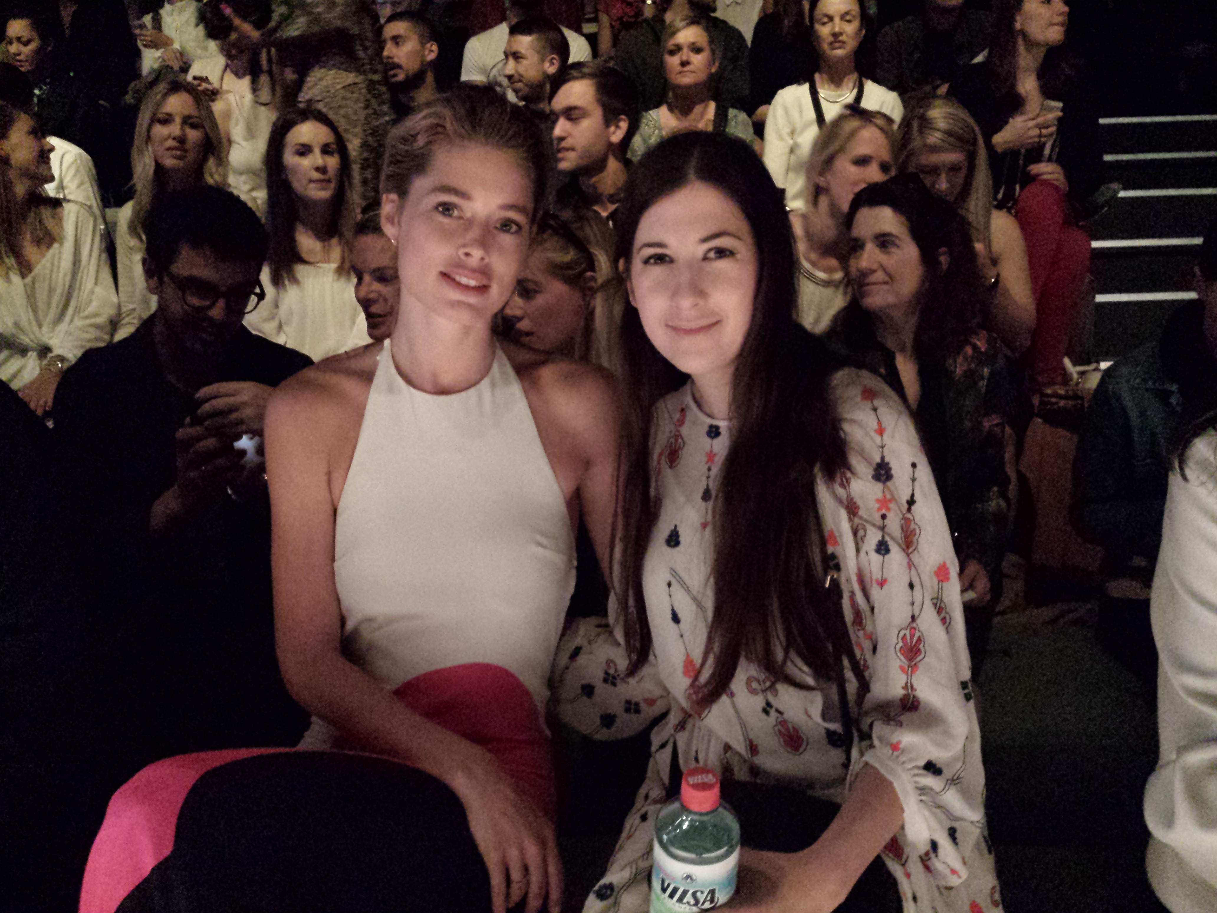 selfie, doutzen kroes, mbfw, 2015, topmodel, real life