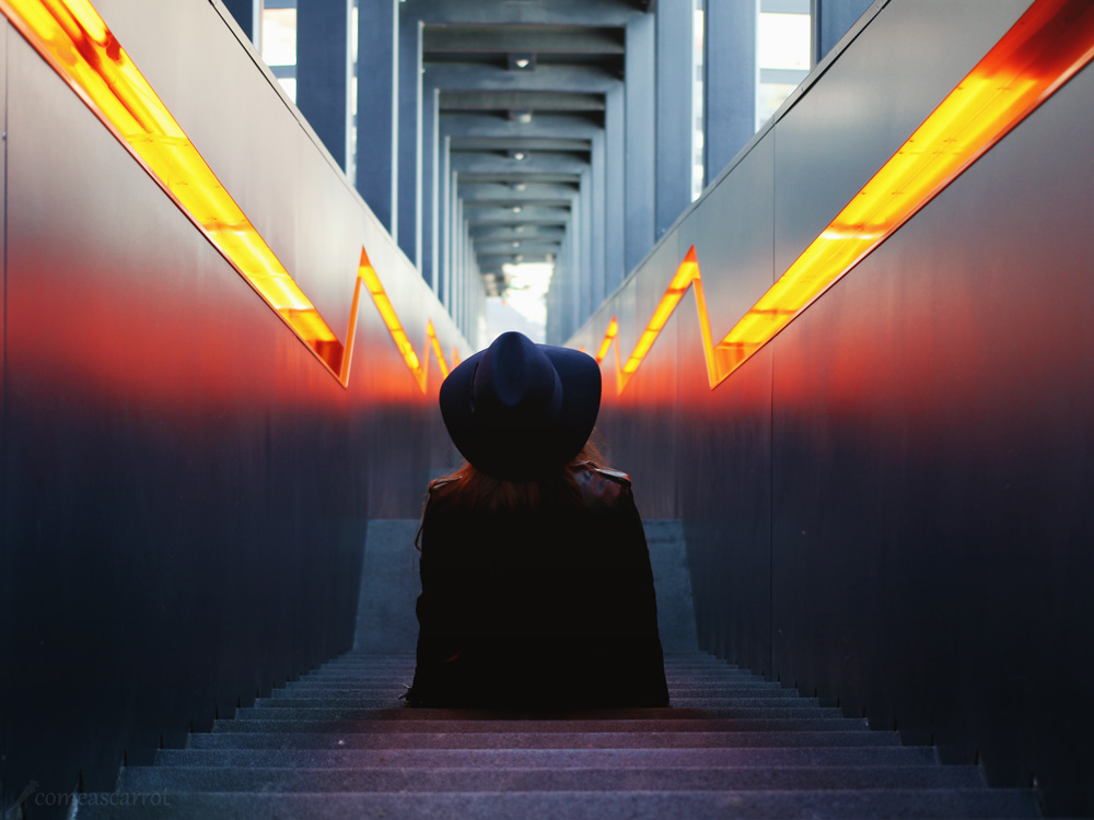 outfit, streetstyle, art, zeche zollverein, hat, girl, photography